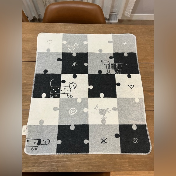 David Fussenegger organic cotton baby blanket - Picture 1 of 4